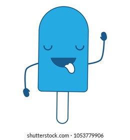 Kawaii ice creams design