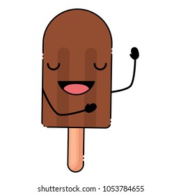 Kawaii ice creams design