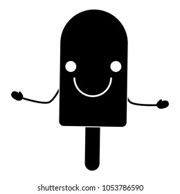 Kawaii ice creams design