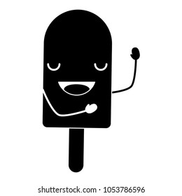 Kawaii ice creams design