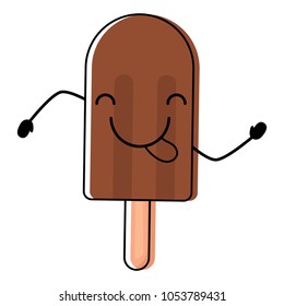 Kawaii ice creams design