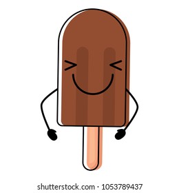 Kawaii ice creams design
