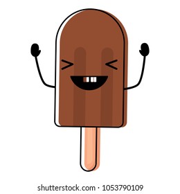 Kawaii ice creams design