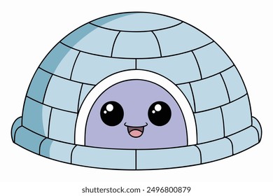 Kawaii Igloo Cute Winter Snow Shelter