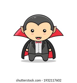 Ilustración de Kawaii Gráficos de vector dracula