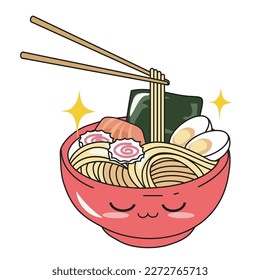 Japanese Food vector set. Set of famous dishes in Japan flat vector  illustration, clipart cartoon. Sushi, Ramen, Udon, Soba, Tempura, . Asian  food. Japanese cuisine. Japanese foods vector design 16596806 Vector Art