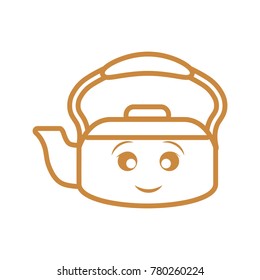 kawaii kettle icon