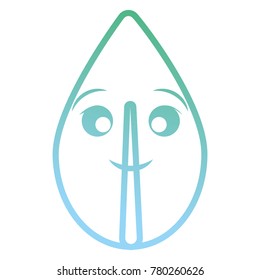 kawaii leaf icon image
