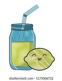 kawaii lemon icon