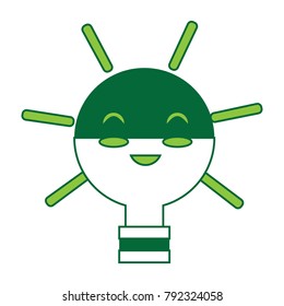 kawaii light bulb