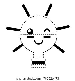 kawaii light bulb