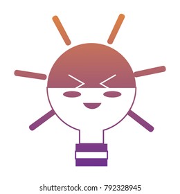 kawaii light bulb
