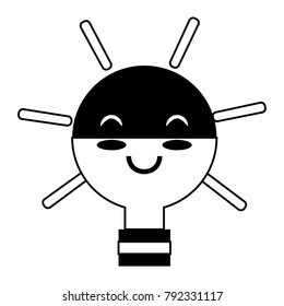 kawaii light bulb