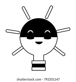 kawaii light bulb
