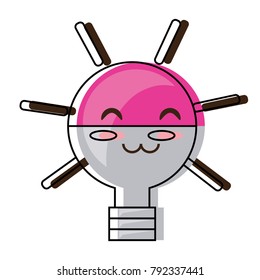 kawaii light bulb