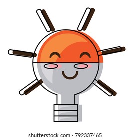 kawaii light bulb