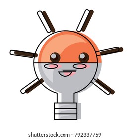 kawaii light bulb