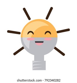kawaii light bulb