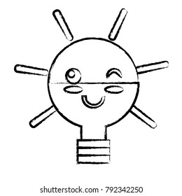 kawaii light bulb