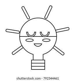 kawaii light bulb