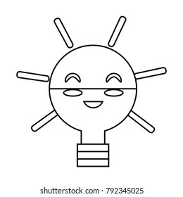 kawaii light bulb