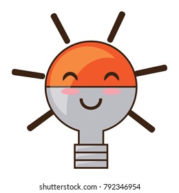 kawaii light bulb