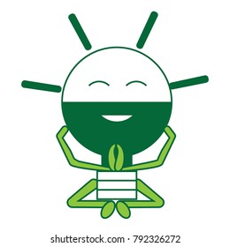 kawaii light bulb icon