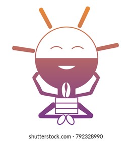 kawaii light bulb icon