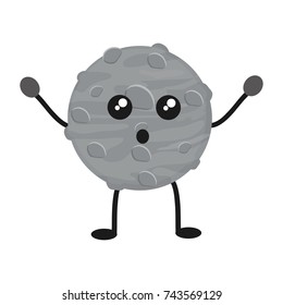 kawaii moon icon 