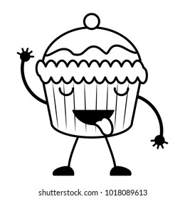 kawaii muffin icon