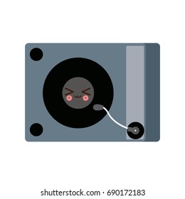 kawaii music dj party turntable technology
