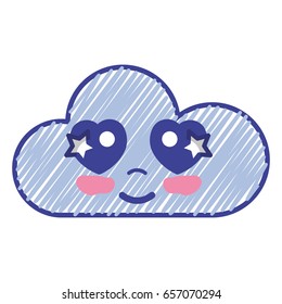 kawaii nice tender cloud emoji