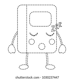 kawaii notebook school cartoon character