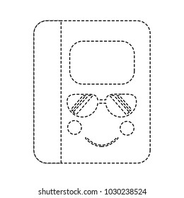 kawaii notebook school cartoon character