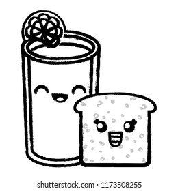 kawaii orange juice 