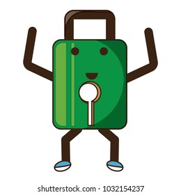 kawaii padlock icon image