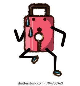 kawaii padlock icon image