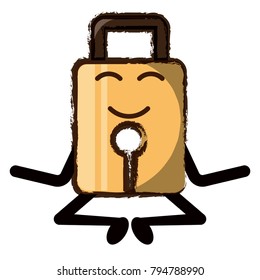 kawaii padlock icon image