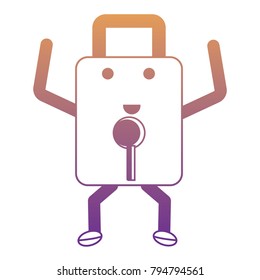 kawaii padlock icon image