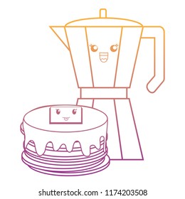 kawaii pancakes design