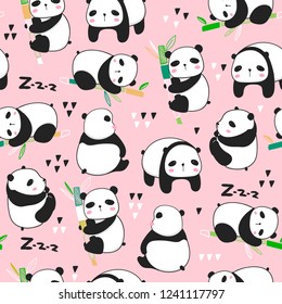 Kawaii Panda Hd Stock Images Shutterstock