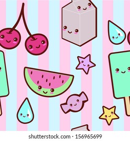 Kawaii pattern