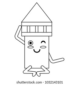 kawaii pencil icon image