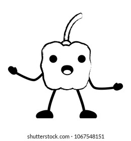 kawaii pepper icon