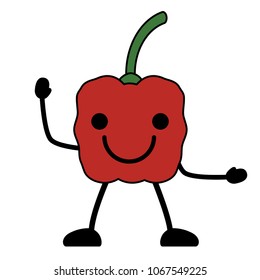 kawaii pepper icon