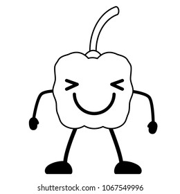kawaii pepper icon