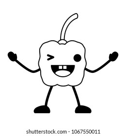 kawaii pepper icon