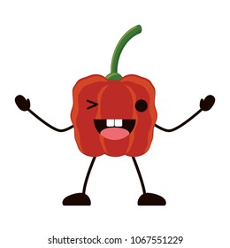 kawaii pepper icon