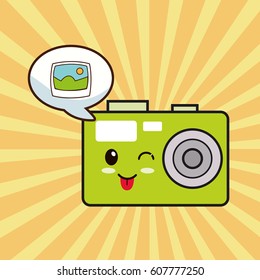 kawaii photo camera comic