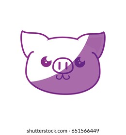 kawaii pig icon